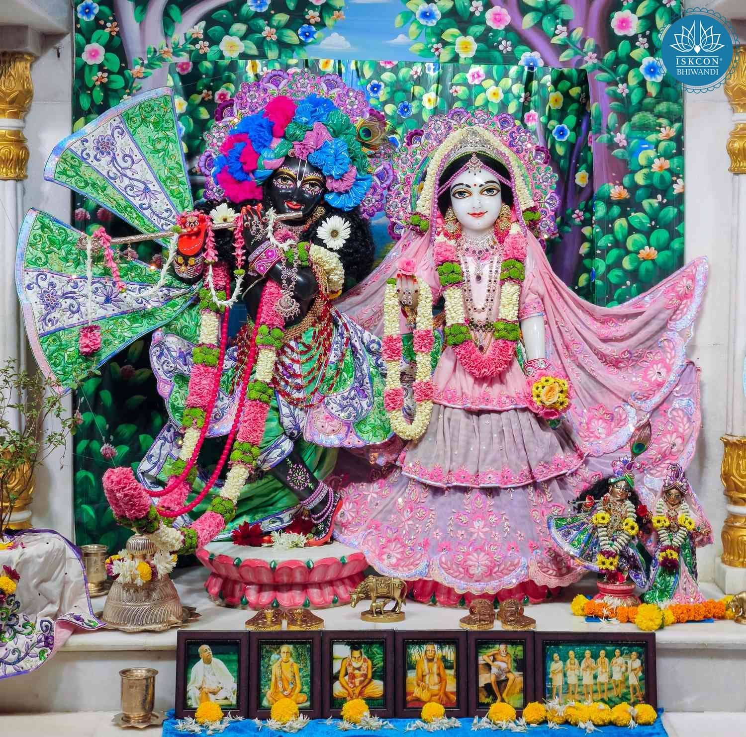 Sringar Darshan of Sri Sri Radha Madhava on 8 May 2026