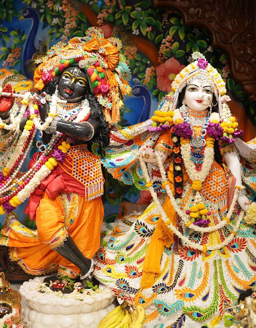 Blessing from Radha Madhava
